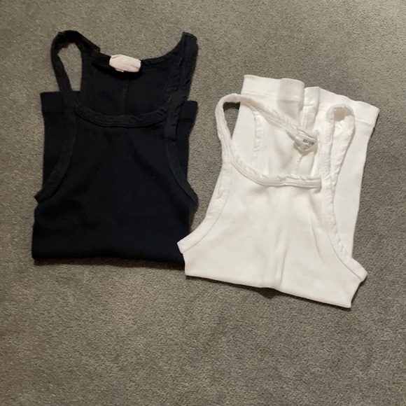 Re/done ribbed tank tops (2) - Picture 3 of 3